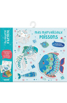 Mes merveilleux poissons - a colorier et a metalliser