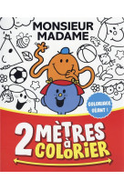 Monsieur madame - 2 metres a colorier