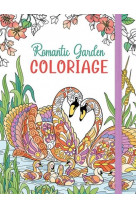Romantic garden coloriage