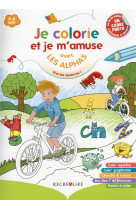 Je colorie et je m-amuse avec les alphas pendant les vacances