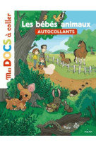 Bebes animaux docs a coller