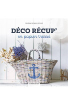 Deco recup en papier tresse