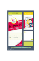 Mini frigobloc mensuel 2023 - calendrier d-orga. familiale 12 mois (sept. 2022 - aout. 2023) - le ca