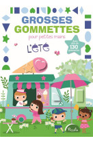 L'été - grosses gommettes pour petites mains