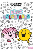 Monsieur madame - bloc de coloriages