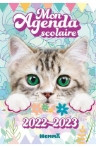 Mon agenda scolaire 2022-2023 (chat)