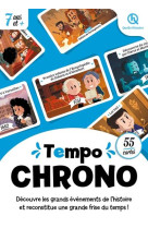 Tempo chrono histoire de france (2nde ed) - jeu de chronologie 7 ans et +