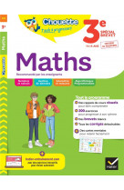 Maths 3e - cahier de revision et d-entrainement
