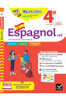 Espagnol 4e - lv2 (a1+, a2) - cahier de revision et d-entrainement