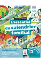 Grand calendrier de la famille : l-essentiel ! 16 mois - sept 2022 a dec 2023