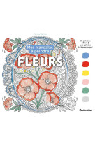 Mandalas a peindre : fleurs