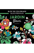 Bloc black premium - jardin fleuri