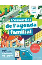 L-essentiel agenda familial 16 mois - sept 2022 a dec 2023