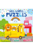 Mon p-tit hemma - mes livres puzzles - les couleurs