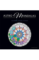 Black coloriage - astro mandalas