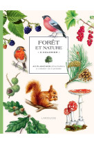 Foret et nature a colorier - 40 planches detachables a colorier ou a peindre