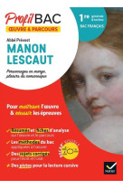 Profil - abbe prevost, manon lescaut (bac 2023) - analyse de l-oeuvre et du parcours au programme (1