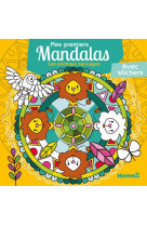 Mes premiers mandalas - les animaux sauvages - avec stickers