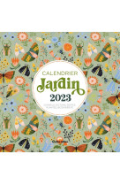 Calendrier mural jardin 2023