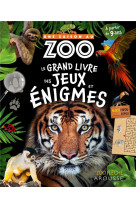 Une saison au zoo - grand livre d-enigmes