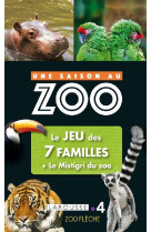 Jeu des 7 familles une saison au zoo