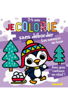 Je colorie sans deborder (2-4 ans) - les animaux en hiver t62