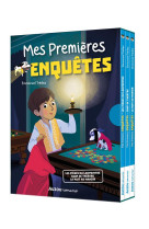 Mes premieres enquetes - t04 - coffret bibliotheque 4 (tomes 10/11/12) mes premieres enquetes