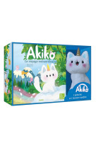 Coffret akiko - le voyage extraordinaire - peluche