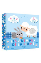 Coffret a toucher - les animaux de la ferme