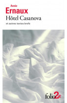 Hotel casanova et autres textes brefs
