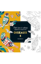 Petit livre a colorier - oiseaux