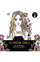 Happy coloriage fashion girls - mon carnet de coloriages & messages 100 % bonne humeur !