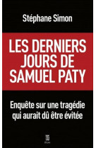 Les derniers jours de samuel paty