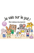 Je vais sur le pot ! - mon tableau de proprete