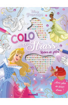 Disney princesses - colo avec strass - robes de fetes