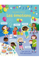 Les emotions - premiers autocollants