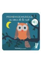 Promenade musicale au coeur de la nuit, livre musical a toucher