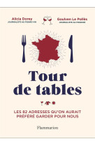 Tour de tables - les 80 adresses qu-on aurait prefere garder pour nous