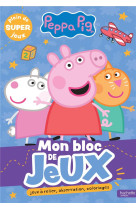 Peppa pig- mon bloc de jeux