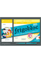 Mini frigobloc hebdomadaire 2024-calendrier d-organisation familiale/ sem (sept. 2023-dec 2024)