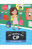 Je rentre en cp -12- en classe, sara