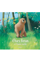 Ours brun et l-ami cache