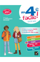 Ma 4e facile ! tout-en-un adapte aux enfants dyslexiques (dys) ou en difficulte d-apprentissage - fr