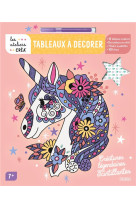 Tableaux a decorer - creatures legendaires scintillantes