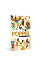 Poppik egypte - 1 poster + 35 stickers repositionnables