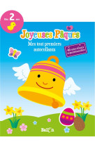 Joyeuses paques - mes tout premiers autocollants