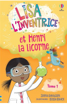 Lisa l-inventrice et henri la licorne