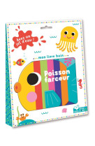 Mon livre bain poisson farceur ! - crache de l-eau