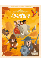 Les grands romans d-aventures - le comte de monte-cristo, croc-blanc, moby dick, don quichotte, robi
