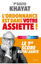 Votre ordonnance est dans l-assiette